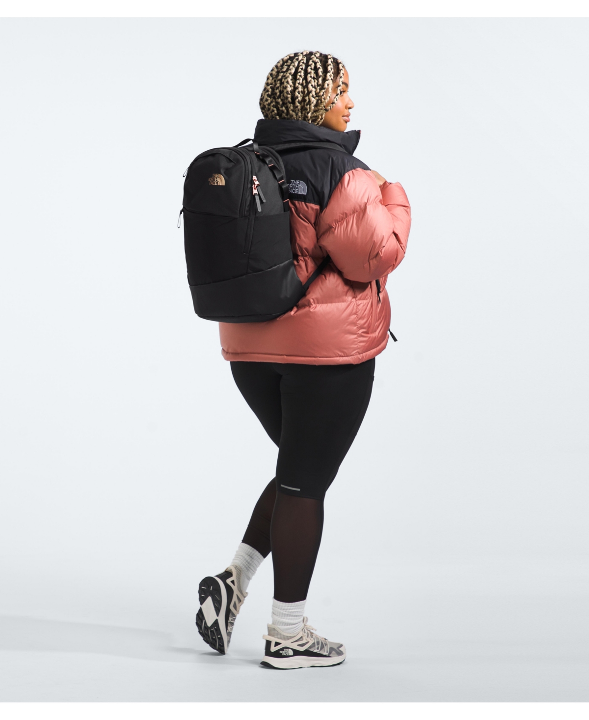 The North Face Women's Isabella Transit Backpack Messenger In Black