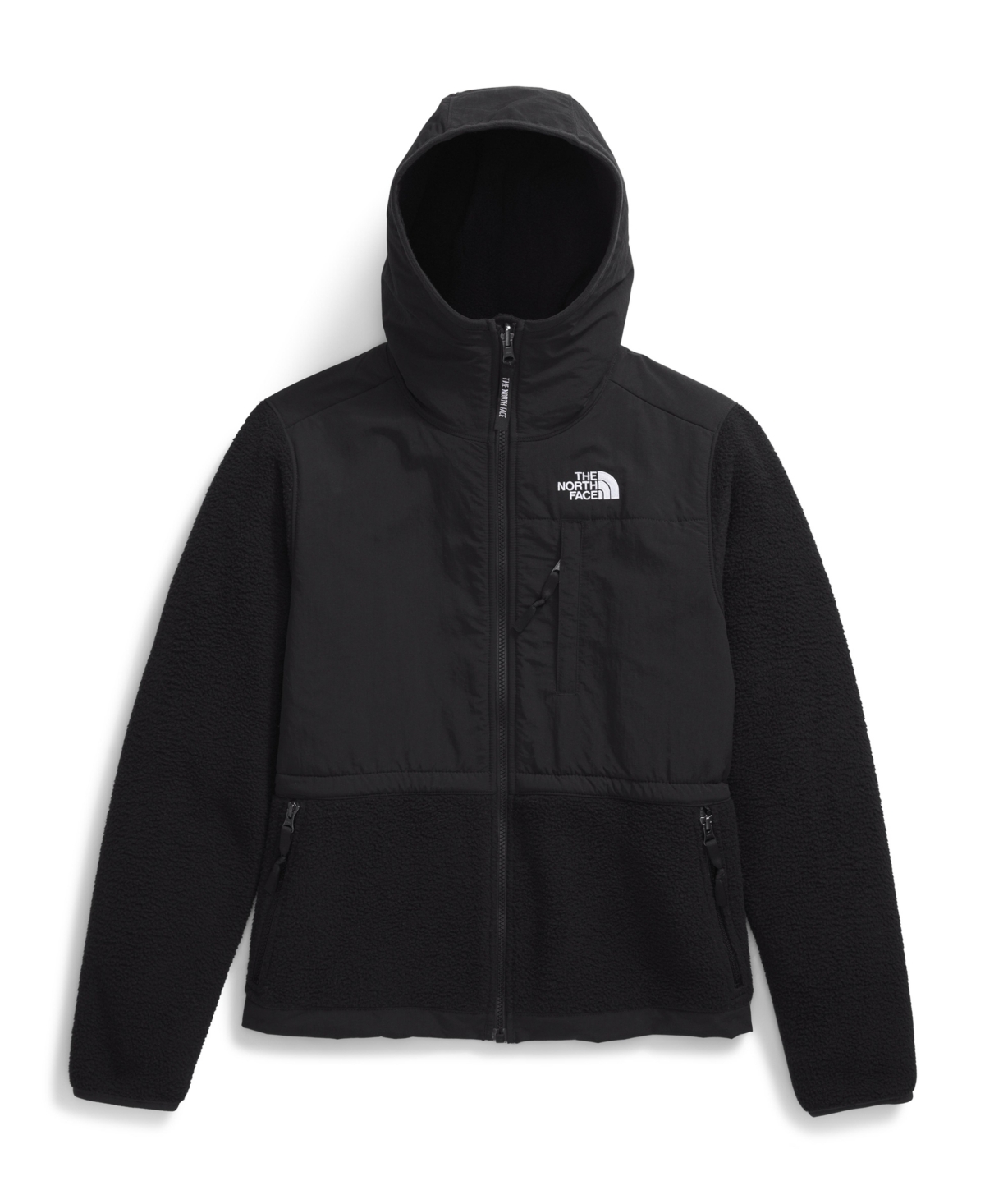 The North Face Women's Retro Denali Long Sleeve Hoodie In Black