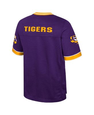 Men's Purple LSU Tigers Nothing But The Hits Football Jersey