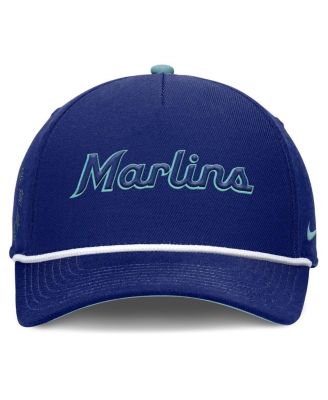 Men's Royal Miami Marlins Father's Day Rise Adjustable Hat