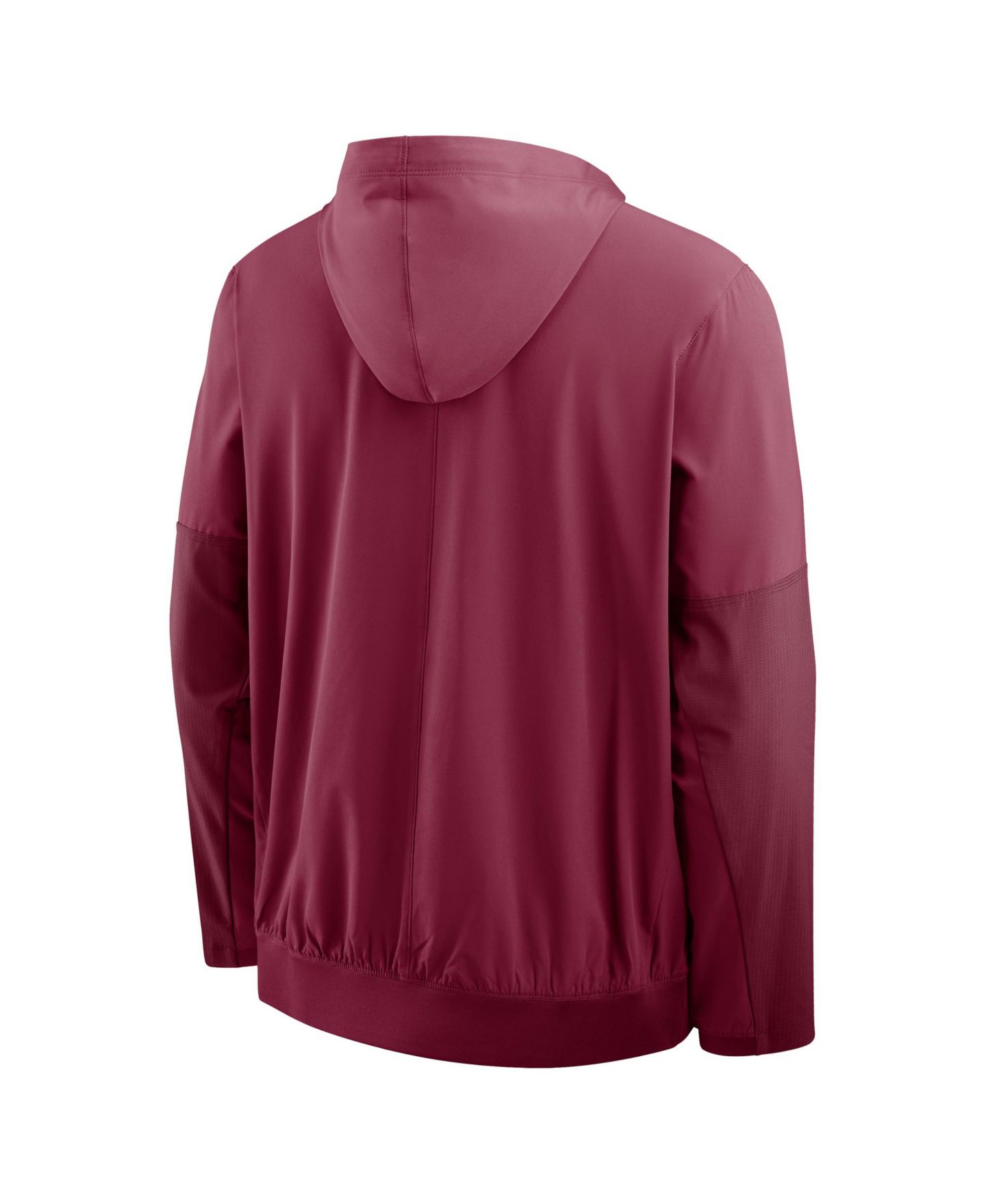Мужская куртка Nike Garnet Florida State Seminoles Anorak Half-Zip Hoodie Jacket — фото 3