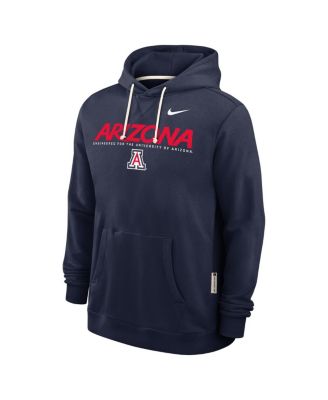 Men's Navy Arizona Wildcats 2025 Sideline Standard Issue Dri-FIT Hoodie