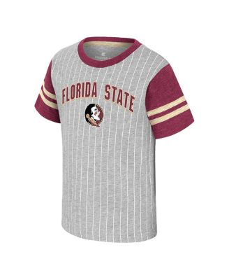 Toddler Heather Gray Florida State Seminoles Airball T-Shirt