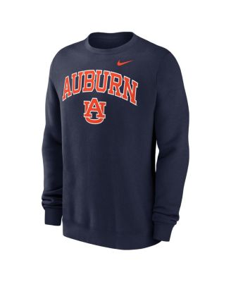 Men's Navy Auburn Tigers Arch Pullover Sweatshirt