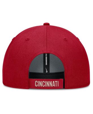 Men's Red/Natural Cincinnati Reds Statement Club Performance Adjustable Hat