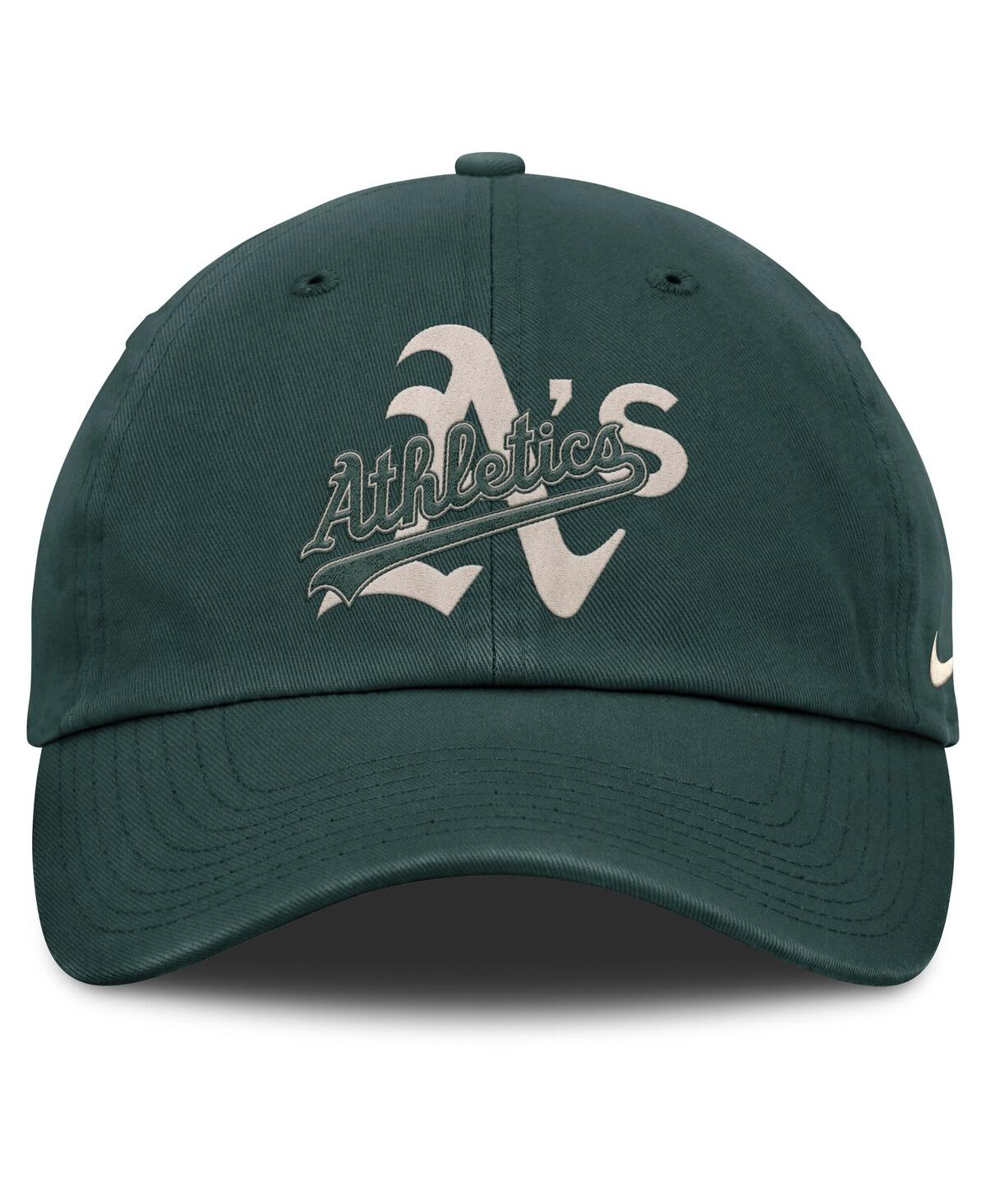 Nike Men's Green Athletics Statement Club Adjustable Hat In Gray