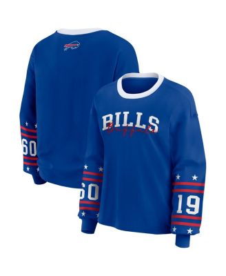 WEAR by Erin Andrews - Women's Royal Buffalo Bills Sport Long-Sleeve T-Shirt