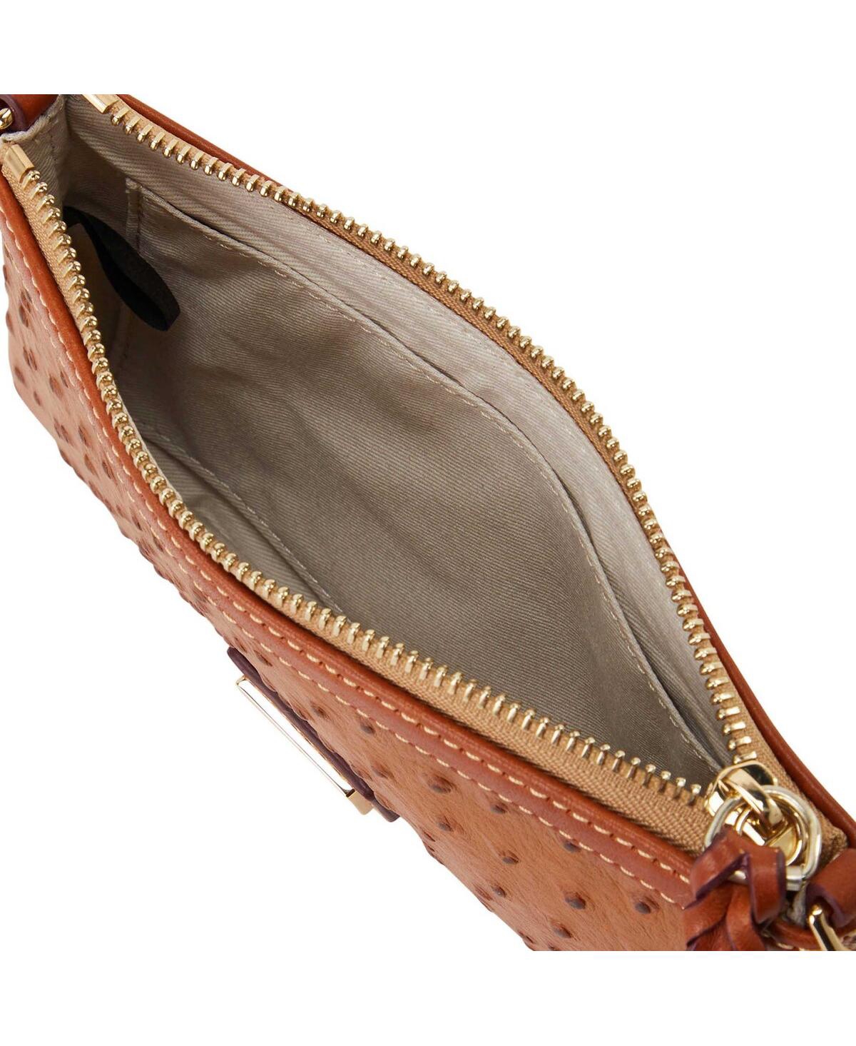 Dooney & Bourke Georgia Bulldogs Large Slim Wristlet Handbag In Multi