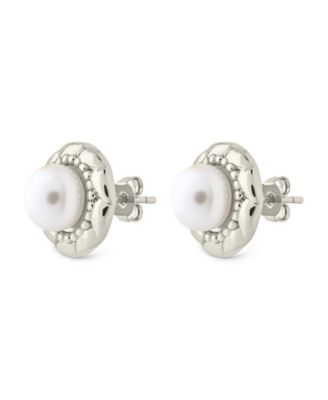 Eudora Cultivated Pearl Stud Earrings
