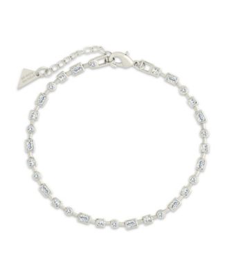 Camden Cubic Zirconia Staggered Tennis Bracelet