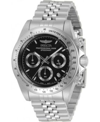 Men's 30989 Speedway Quartz Chronograph Black Dial Watch