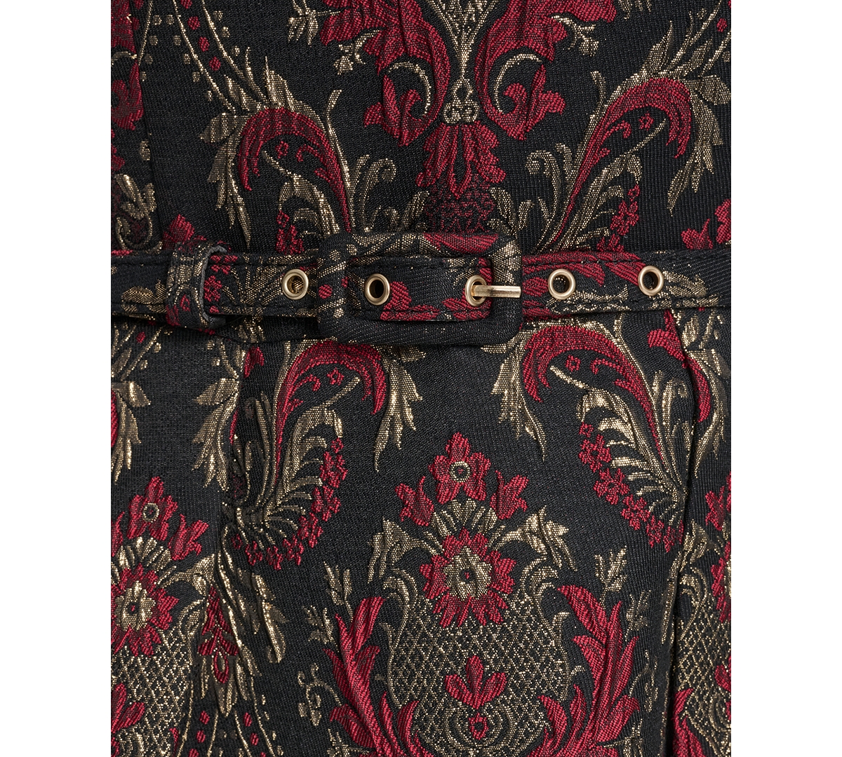 Vince Camuto Petite Jacquard Fit and Flare Short Dress