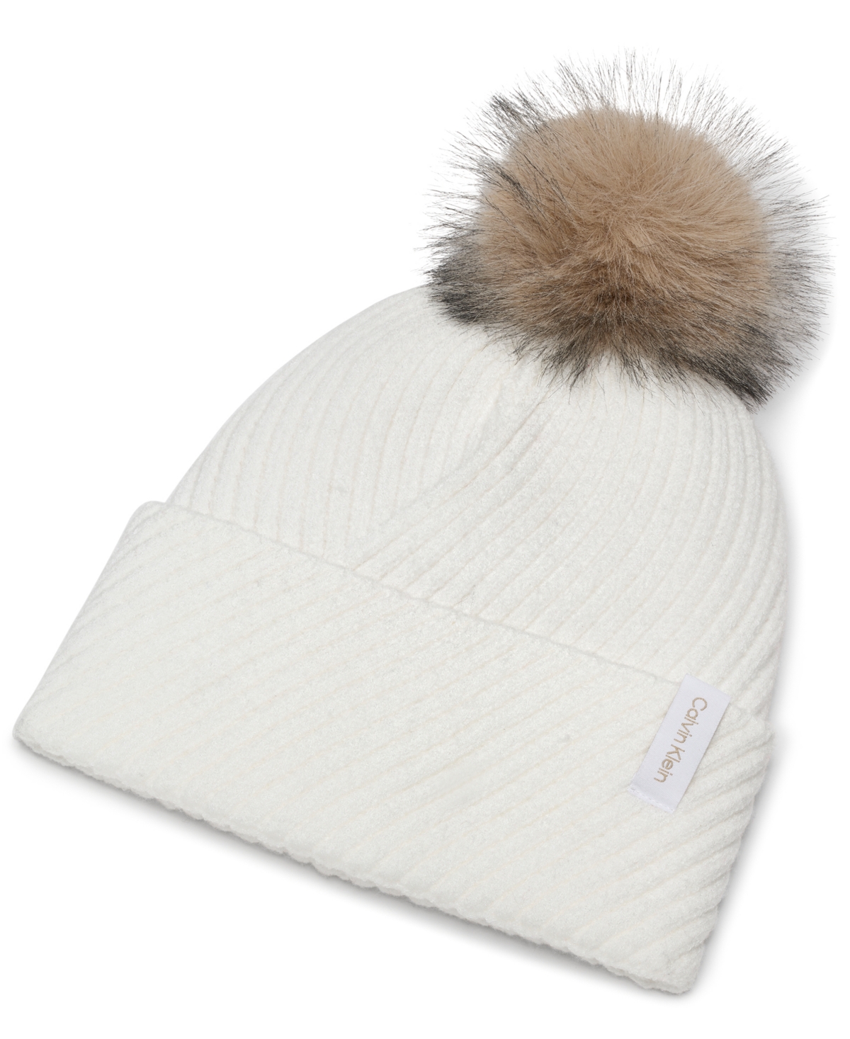 Calvin Klein Rib Pom Beanie