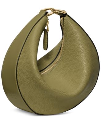 Duo Medium Pebbled Leather Crossbody Bag