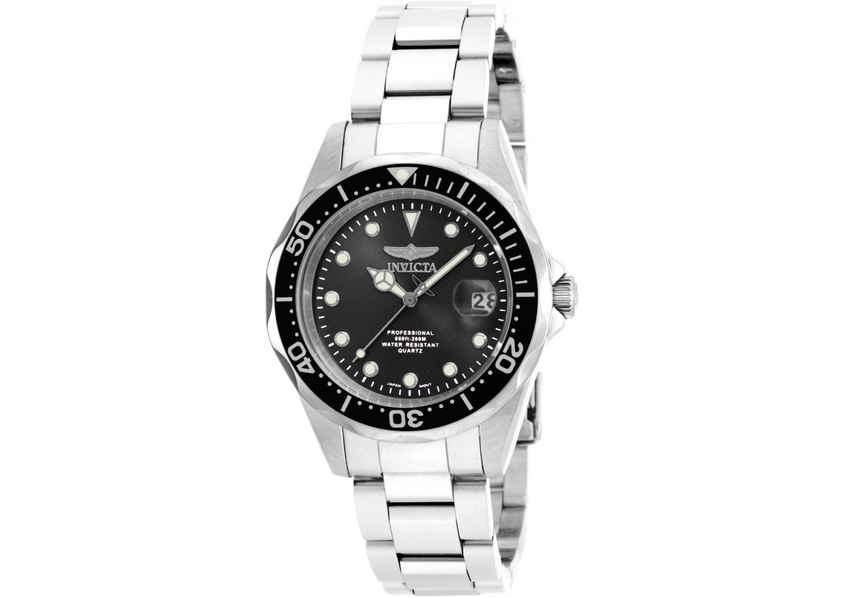 Invicta Men's Pro Diver Quartz 3 Hand Dial Watch