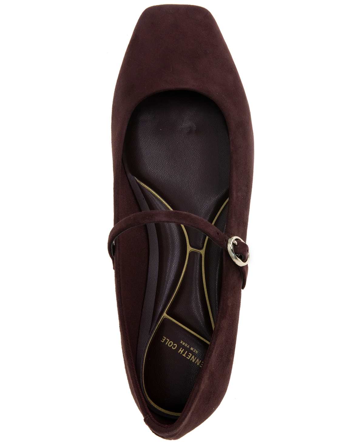 Kenneth Cole New York Women's Jasper Plain Ballet Flats In Burgundy