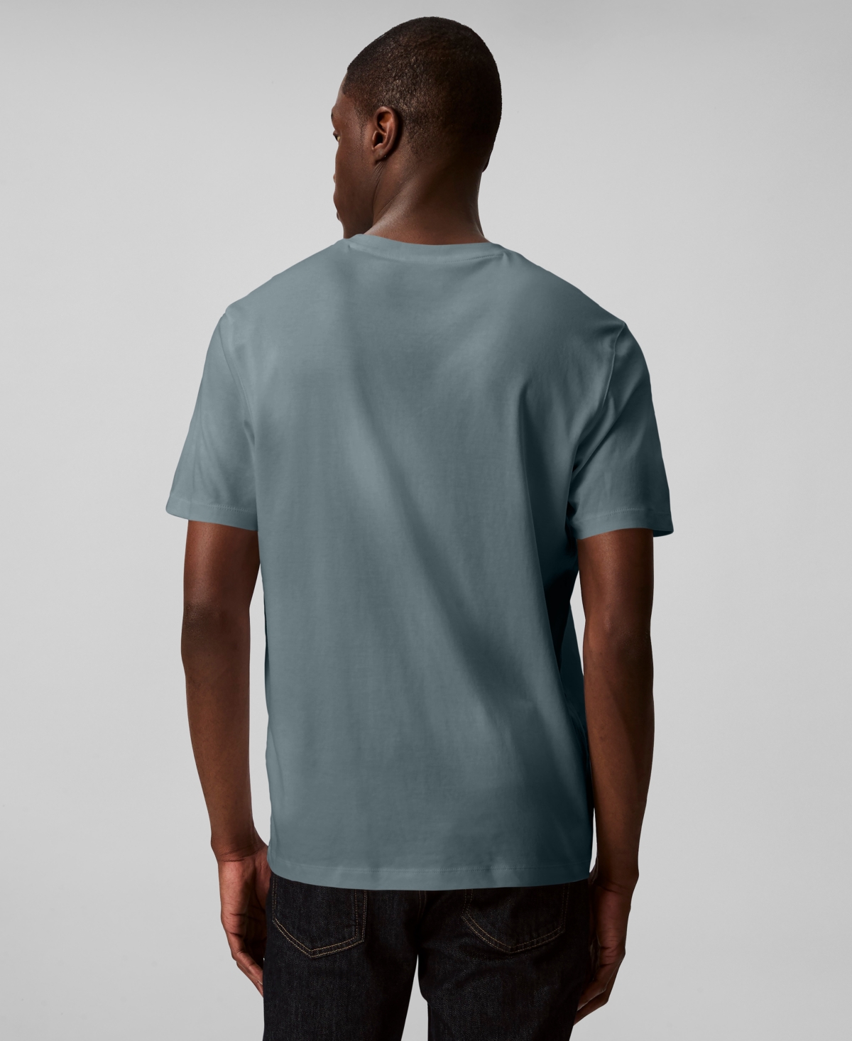 Calvin Klein Men's Short Sleeve Supima Cotton Interlock T-shirt In Gray