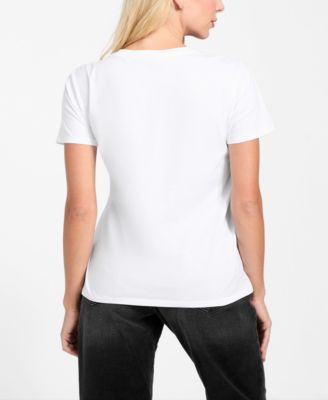 Women's Tiger Face Easy Short Sleeves T-Shirt