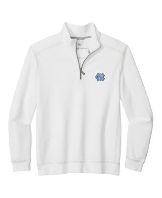 Men's White North Carolina Tar Heels Montego Bay Half-Zip Jacket