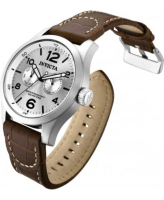 Men's 0765 I-Force Quartz Multifunction Silver Dial Watch