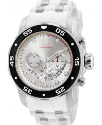 Men's 20290 Pro Diver Quartz Chronograph Silver Dial Watch