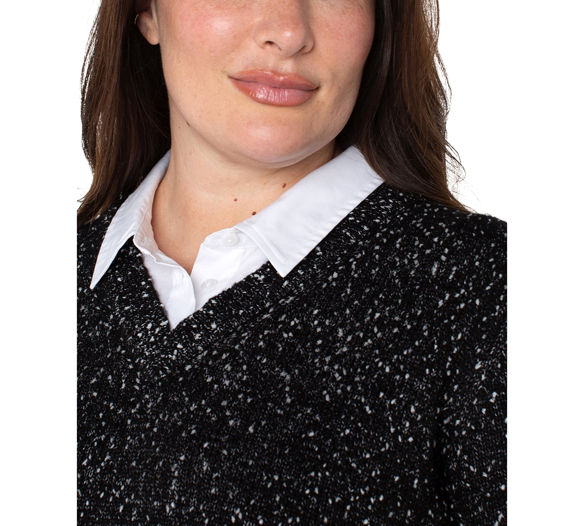 Liverpool Los Angeles Women's Textured Sweater