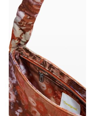 Women's Medium floral texture crossbody bag