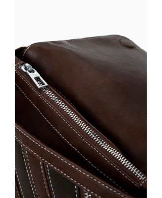 Women's Small backpack with straps and zippers