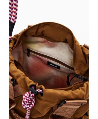 Women's Multi-position backpack with drawstrings