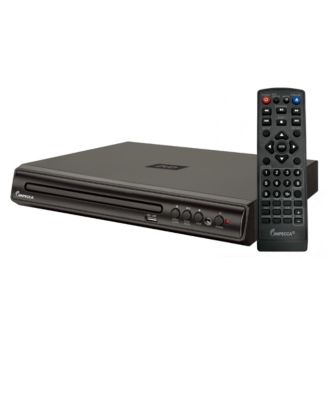 Compact Home DVD Player with USB Playback, Black