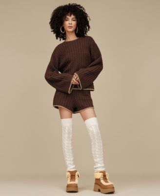 UGG Women's Rylynn Cable Knit Pull-On Top