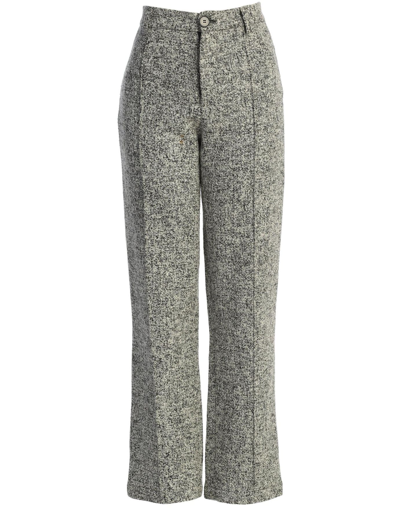 Женские брюки JLUXLABEL Stay Sharp Tweed Trouser, цвет: Серый — фото 2