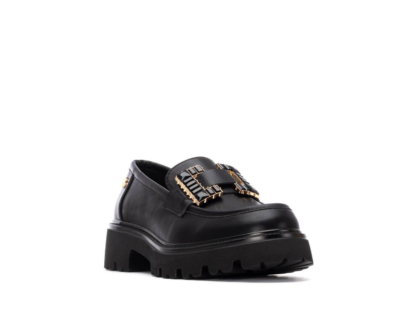 Женские мокасины XTI Casual Moccasins, цвет: Чёрный — фото 1