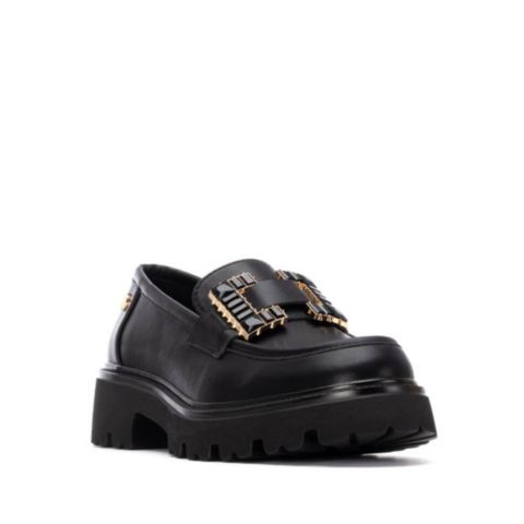 Женские мокасины XTI Casual Moccasins, цвет: Чёрный