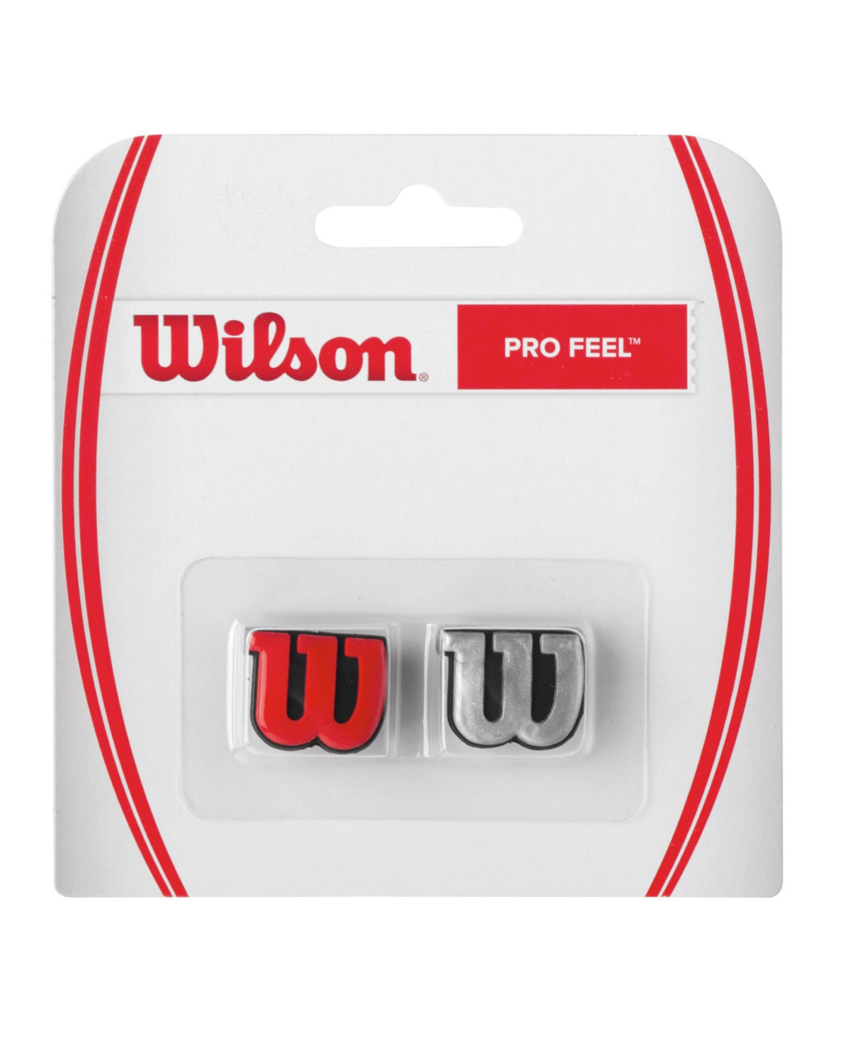 Wilson Pro Feel Racquet Red/Silver Tennis Dampener