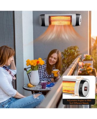 Patio Electric Heater Wall-Mounted Infrared Heater