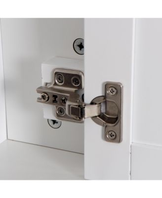 Wooden Wall Mounted Bathroom Cabinet with Single Door 20.86x5.71x20 in