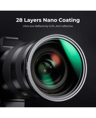 58mm Nano-X ND8-128 3-7 Stop Magnetic Variable Neutral Density Lens Filter