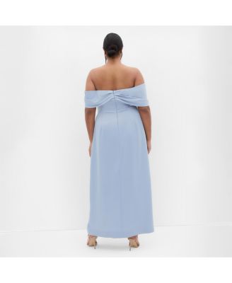 Plus Size Paloma Off Shoulder Maxi Dress