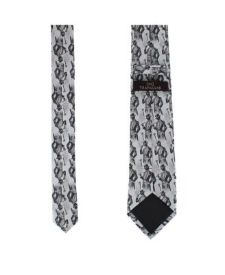 Big & Tall Ambrose Dapper Night Silk Novelty Necktie