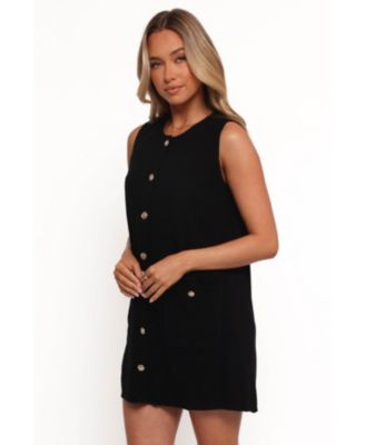 Velvette Mini Button Down Dress