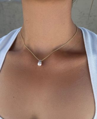 Freshwater Pearl Hanging Necklace