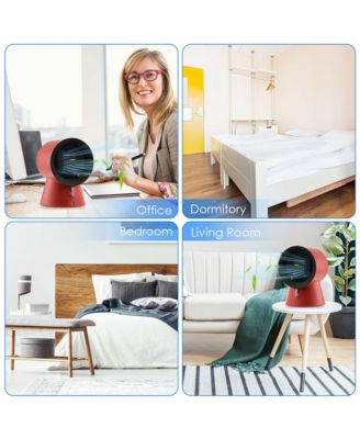 1500W Portable Space Heater Electric Desktop Heating Fan PTC Ceramic.