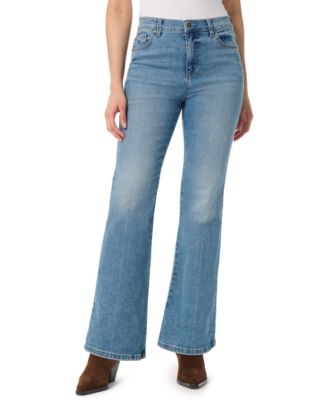 Petite Amanda Essential Flared High-Rise Jeans