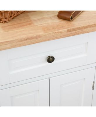 Contemporary Kitchen Storage Cabinet with Large Shelves for Pantry and Dining Essentials