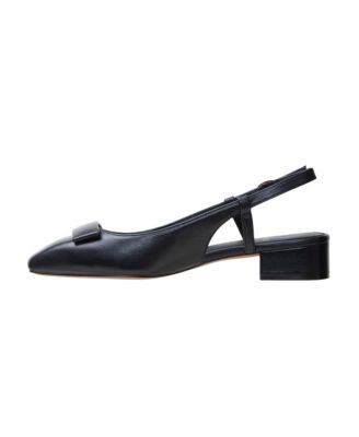 CARIS Women's Low Block Heel Posted Slingback