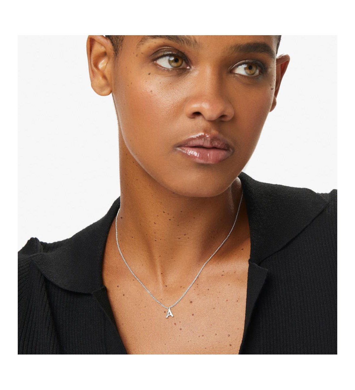 Ana Luisa - Silver Initial Necklace Letter