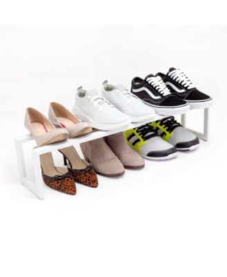 Expandable Shoe Rack - Matte Gray