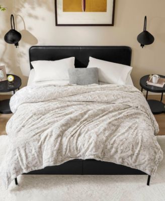 Zuri Faux Fur Blanket, King