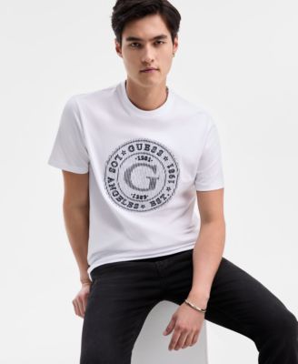 Men's Embroidered Big G Logo T-Shirt